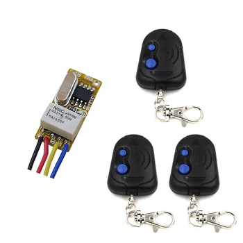 

Latest Access Control System 3.7V 4.5V6V 7.4V 9V 12V Electromagnetic Lock Remote Control Switch Wireless Door Open Close 315/433