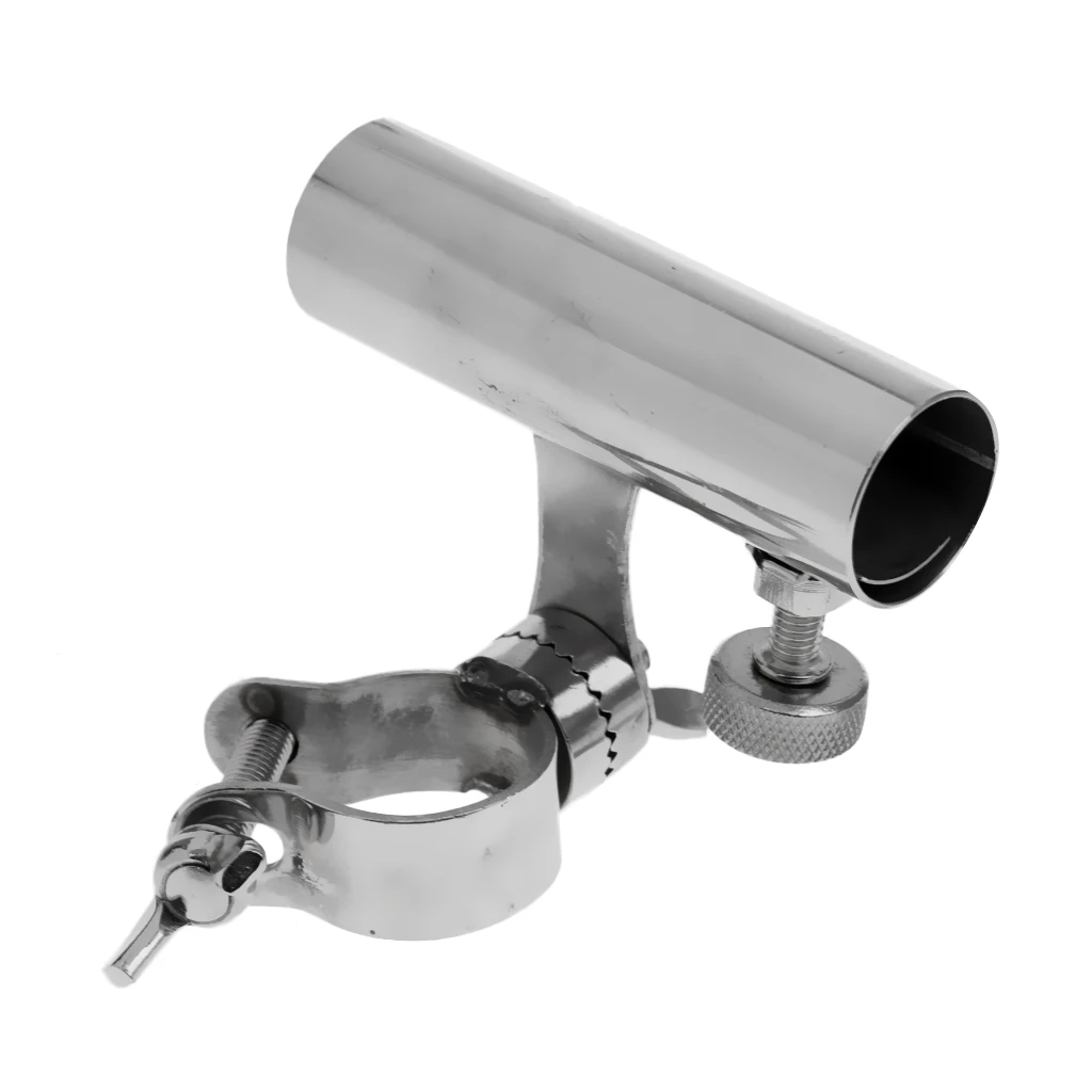 

Fishing Rod Holder Chair Mount Stainless Steel Clip Hardware Clamp Marine Bracket Anti-slip Outdoor - Heavy Duty