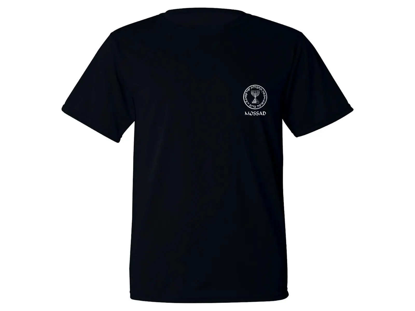 

2019 Israeli Army Mossad (Jewish CIA) black sweat proof polyester top t shirt