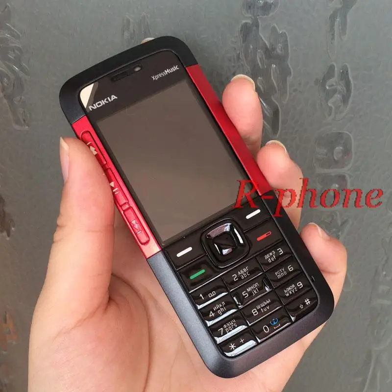 Мобильный телефон Nokia 5310 XpressMusic отремонтированные разблокированные сотовые телефоны с клавиатурой на английском, арабском и русском языках