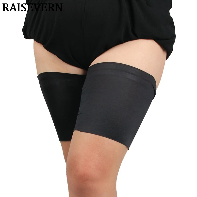 

1 Pair Leg Warmer Slimmer Band Women High Elastic Anti Chaffing Protection thigh bands leg warmers beenwarmers polainas sock