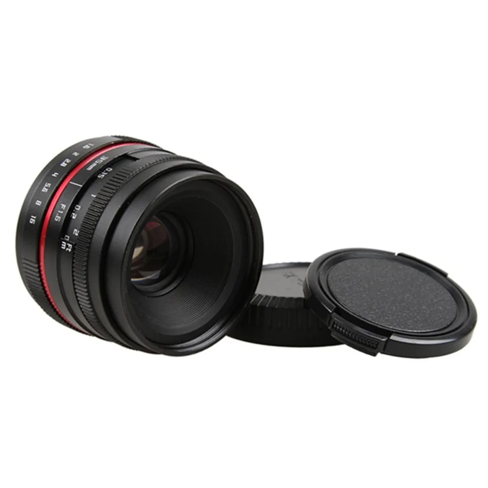 Ручной широкоугольный объектив 35 мм F1.6 для Olympus Panasonic Micro 4/3 M4/3 EP5 GH4 GX7 GX8 GX85 с
