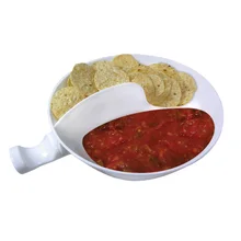 Creative Handle Separated Bowl With Handle Home Isolated Bowl With Snack Separated Bowl Snack Bowl Cereal