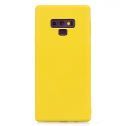 Для coque samsung Galaxy Note 9 чехол Карамельный цвет для samsung J4 J6 A6 A8 плюс 2018 S9 S8 Plus принципиально Etui