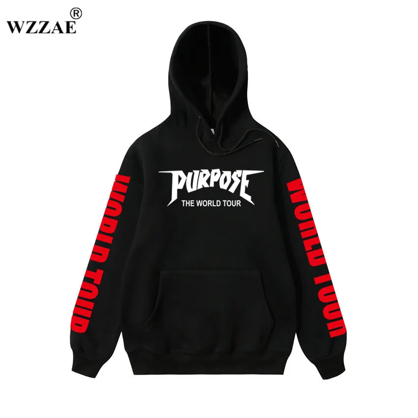 Мужская и Женская толстовка WZZAE в стиле хип хоп с капюшоном|justin bieber hoodie|bieber hoodiebrand