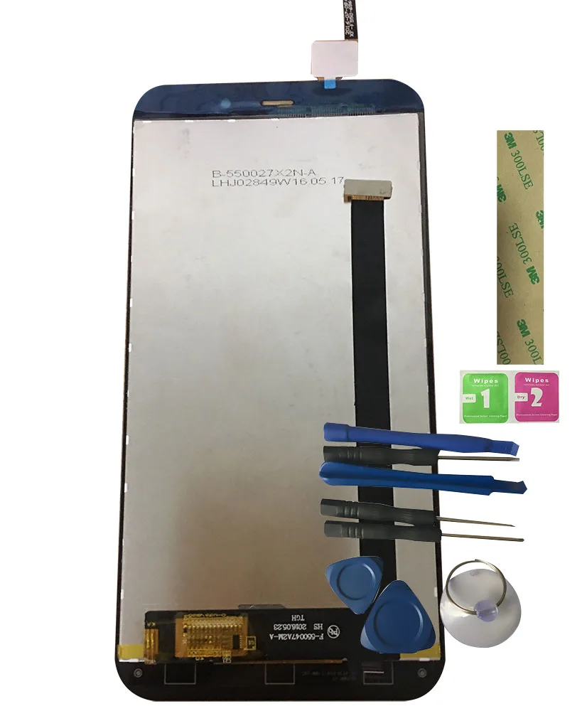 

LCD Display For F-550047A2M-A With Touch Screen Digitizer Assembly Replacement With Tools+3M Sticker
