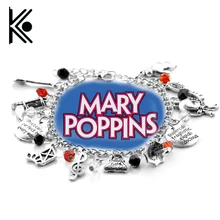 Сказочные ювелирные изделия самое счастливое место на подвеска «Земля» браслет Mary Poppins очаровательный браслет женский браслет ювелирные изделия подарок на день рождения