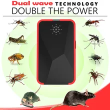 Mosquito Killer Electronic Repeller Reject Rat Ultrasonic Insect Repellent Mouse Anti Rodent Bug Reject EU US UK Plug Universal