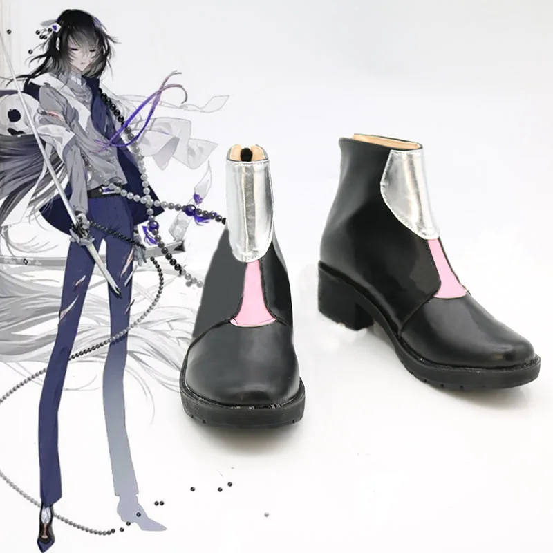 Nieuwe Touken Ranbu Online Pocket Juuzumaru Tsunetsugu Cosplay Schoenen Anime Laarzen Tailor Made Nieuwe Touken Ranbu Online Pocket Juuzumaru Tsunetsugu Cosplay Schoenen Anime Laarzen Tailor Made