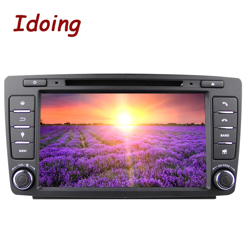 Idoing 8 &quot2Din автомобиля Android9.0 Аудио мультимедийный dvd плеер для Skoda OCTAVIA III Octavia2