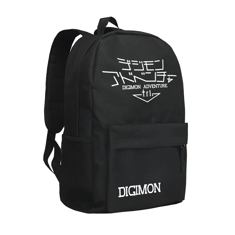 

Digital Monster School Bag Digimon Backpacks with Large Capacity Laptop 14inch Shoulder Bags