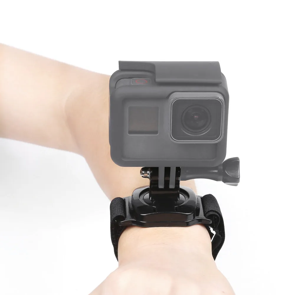 Регулируемый ремешок на запястье на 360 градусов для Gopro Hero 8 7 6 5 Yi 4K SJCAM eken DJI Osmo Экшн-камера набор аксессуаров