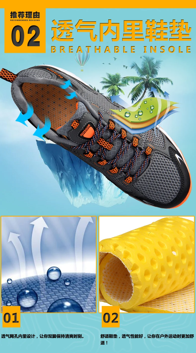 Новинка г. мужские кроссовки 9908 дышащий Мужской сетки легкий Для мужчин водонепроницаемая обувь быстросохнущая Быстросохнущие кроссовки для Для мужчин Tenis Размеры
