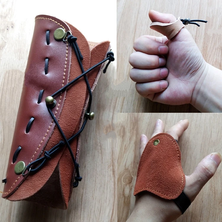 1Pc Protective Archery Finger Guard OR Arm Guard Hand Guard Bow Arrow