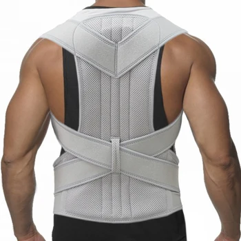 

Adjustable Sports Safety Back Spine Support Belt Posture Corrector Back Shoulder High Quality Material Corset Men Students
