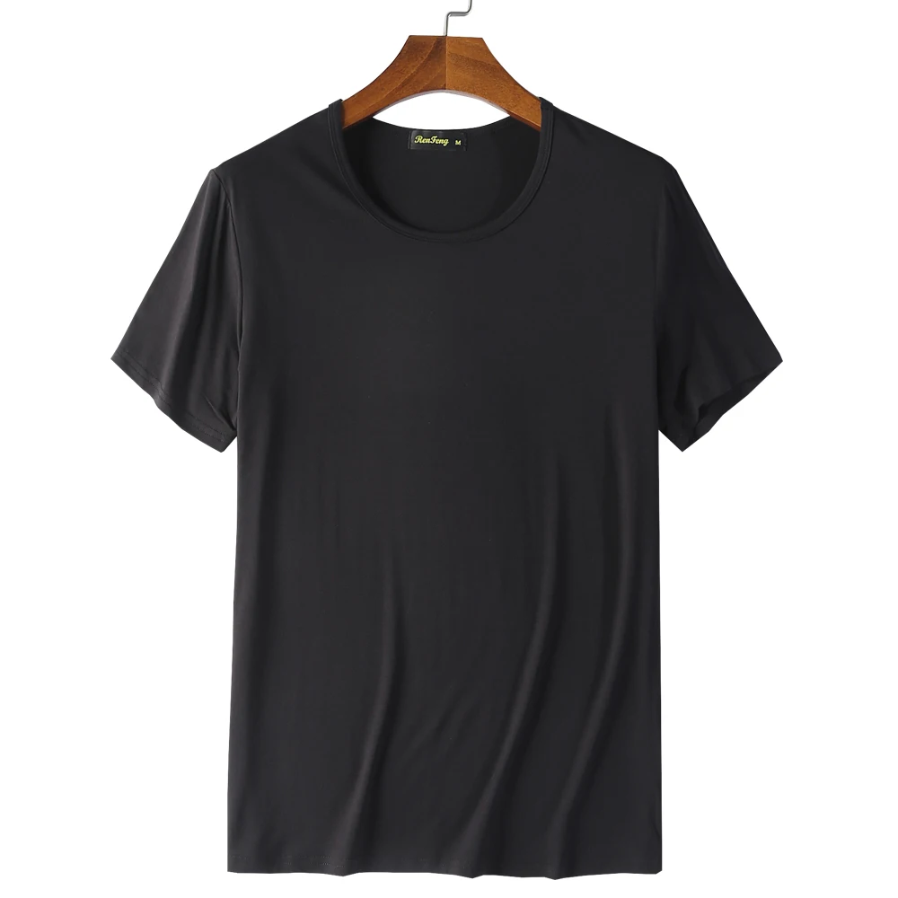 RenFeng Brand summer style cotton men's t shirt casual tops tees Fitness Men T-shirt Short-sleeve thin t-shirts (6)