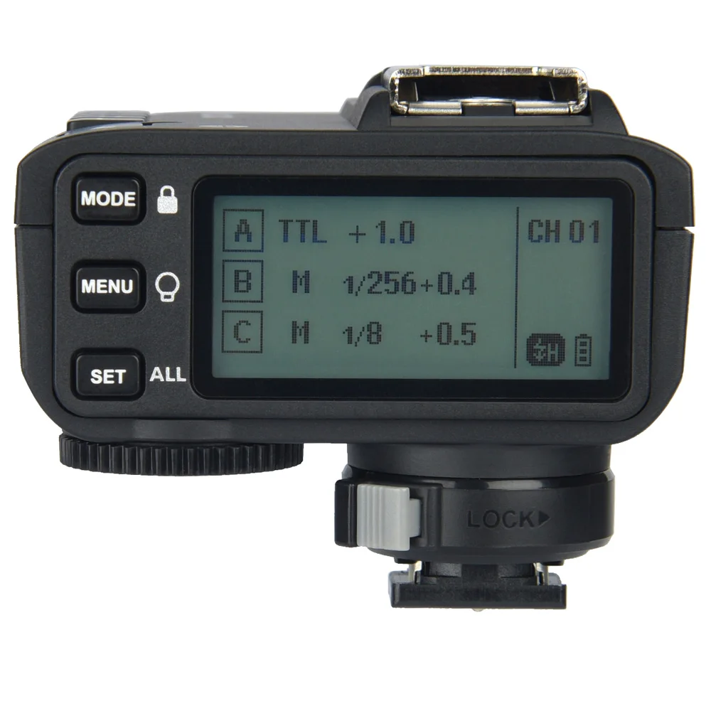 Godox X2T-C/F/N/O/P/S Bluetooth передатчик триггер 2,4 г ttl HSS для Canon Nikon sony Fujifilm Panasonic Pentax Olympus