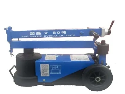 80Ton super low folded pneumatic floor hydraulic jack for truck auto repairing tyre tire wheel lifting air impact jack stand sup