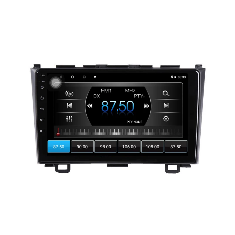 Sale 9" 4G RAM 2.5D IPS 8Core Android 9.1 Car DVD Multimedia Player GPS For Honda CRV 2007 2008 2009 2010 2011 audio radio navigation 4