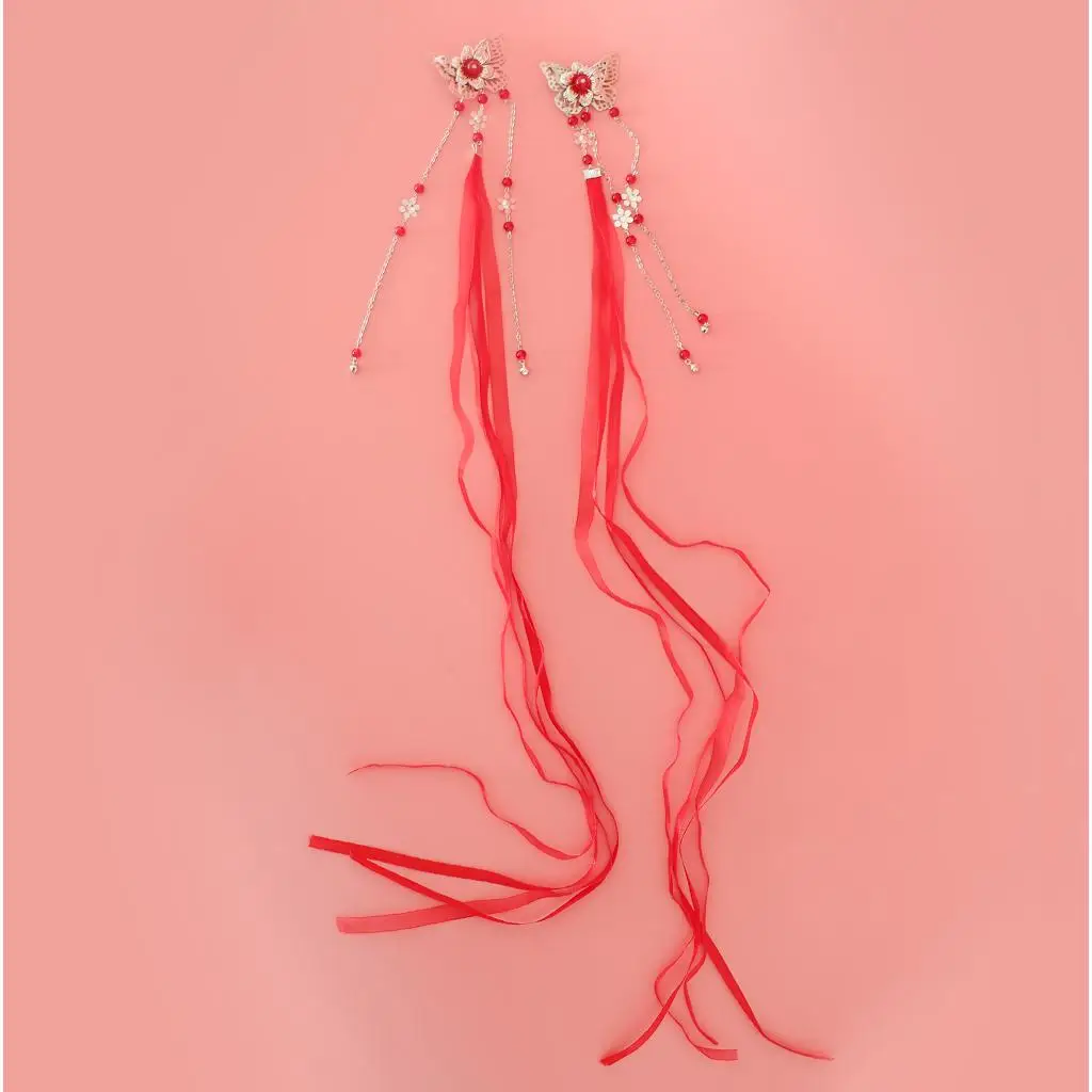 MagiDeal Ancient Traditional Chinese Hair Clip Bridal Wedding Head Jewellery