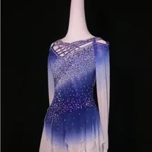 royalblueblue платья для фигурного катания для соревнований одежда для катания на коньках customSD801