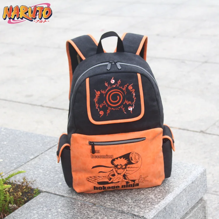 

Japanese Anime Naruto high quality printing anime backpack AB190