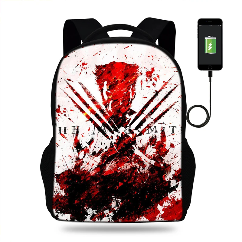 Buleflyer School Bag Usb Charge Backpack Marvel X Men Wolverin Print Boys Schoolbag Students Book Bags - buleflyer school bag usb charge roblox large capacity usb charging student backpack in 2019 Buleflyer School Bag Usb Charge Backpack Marvel X Men Wolverin Print Boys Schoolbag Students Book Bags - roblox large capacity usb charging student backpack in 2019