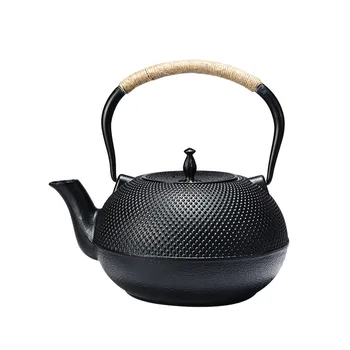 

Hot sale Handmade Japanese cast iron teapot iron kettle kung fu pu'er tea Iron pot oxidized uncoated iron tea pot Free Shipping