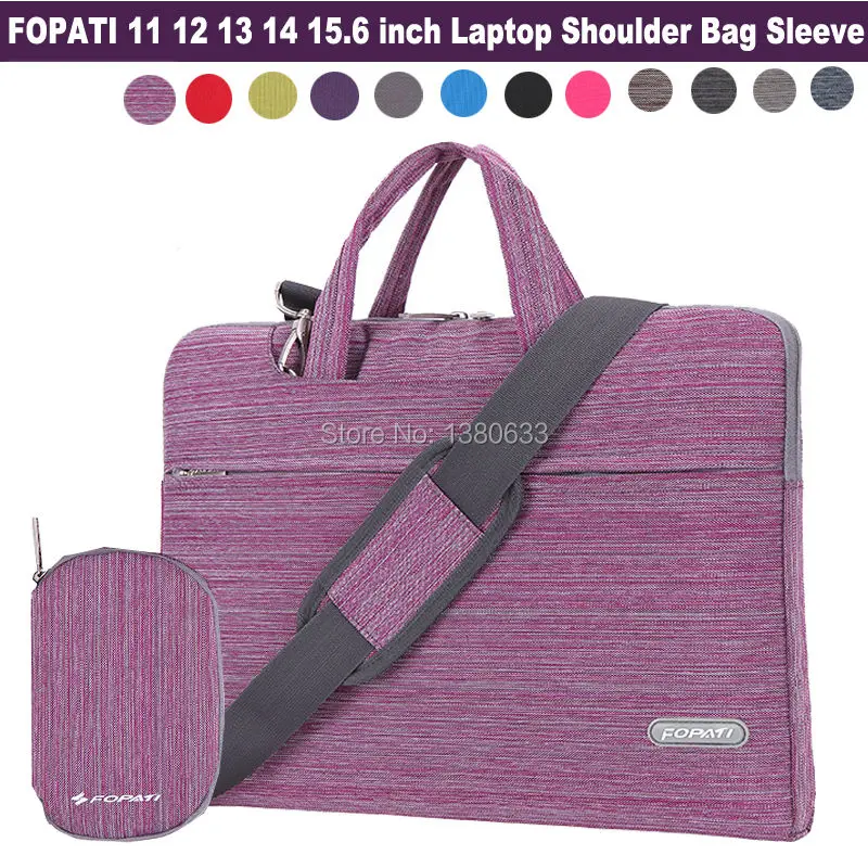 Brand Laptop Bag 15.6 15 14 13 12 11 inch Notebook Shoulder Messenger Bag Handbag Briefcase Sleeve Sling Case Cover for Macbook