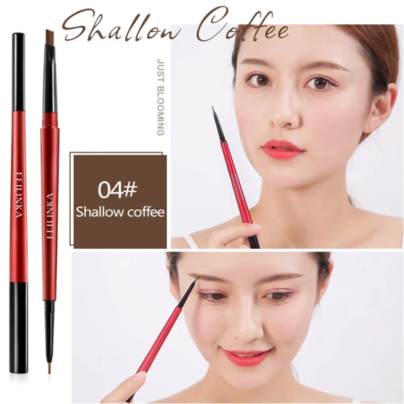 2019 1PC Double-head Eyebrow Pencil Eyes Makeup Eye Brow Enhancer Women Make up Cosmetics Creamy Brows Pen Brush 2019 1PC Double-head Eyebrow Pencil Eyes Makeup Eye Brow Enhancer Women Make up Cosmetics Creamy Brows Pen Brush