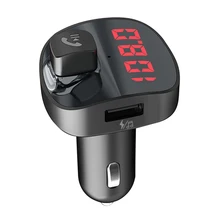 Bluetooth Aux Speakerphone Car Kit Car Fm Transmitter Radio FM
Modulator Handsfree Music Car MP3 USB Player For Smartphone