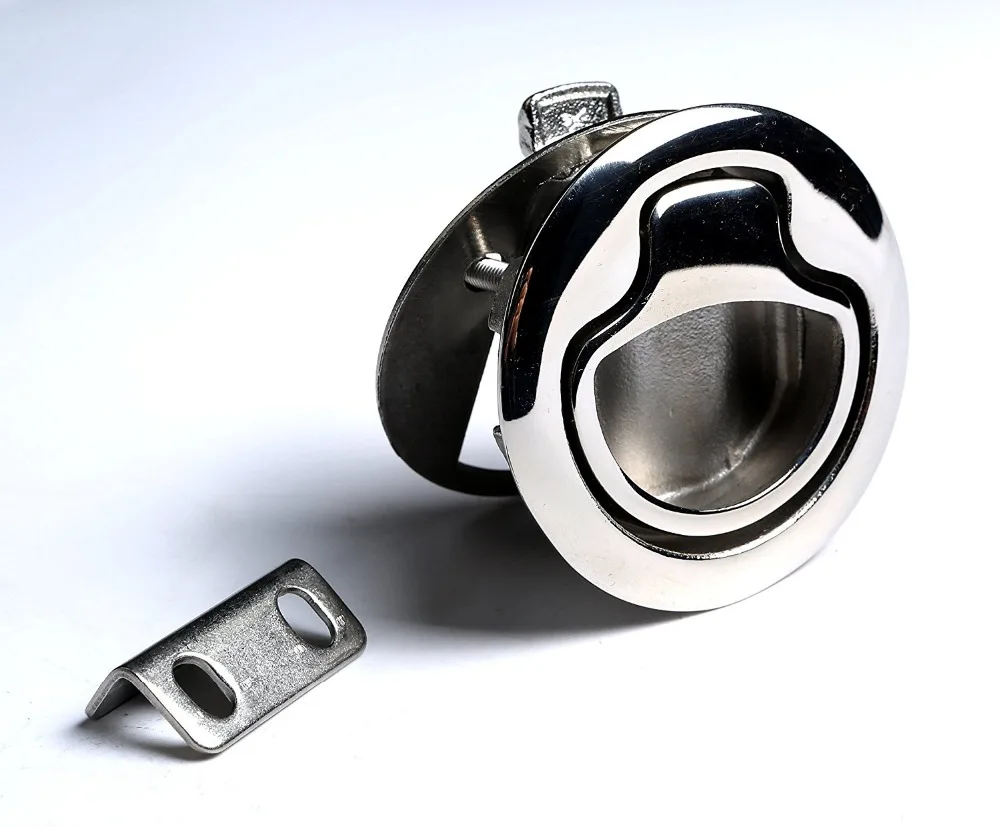 

Mizugiwa Marine Boat Stainless Steel 2" Flush Pull Hatch Latch Boat Hatch Latch Pull