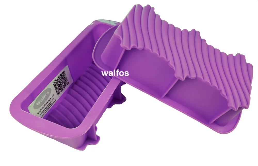 WALFOS Силиконовая прямоугольная форма для выпекания хлеба и кекса