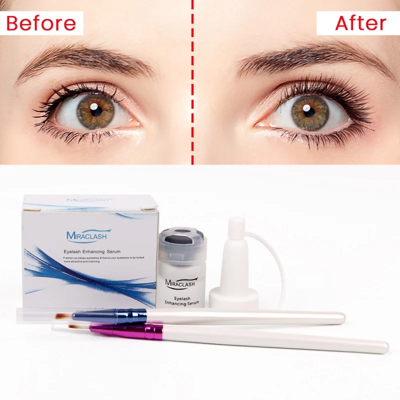 

New 1set Eyelash Growth Serum Treatment Eyelash Enhancer Serum Natural Medicine Eye Lashes Mascara Lengthening Longer Thicker