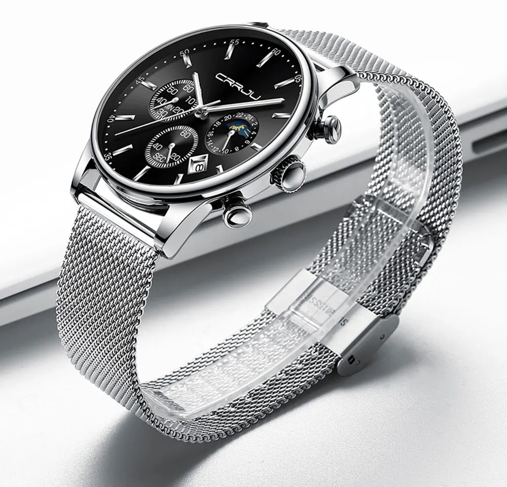 银带银壳黑面银钉3