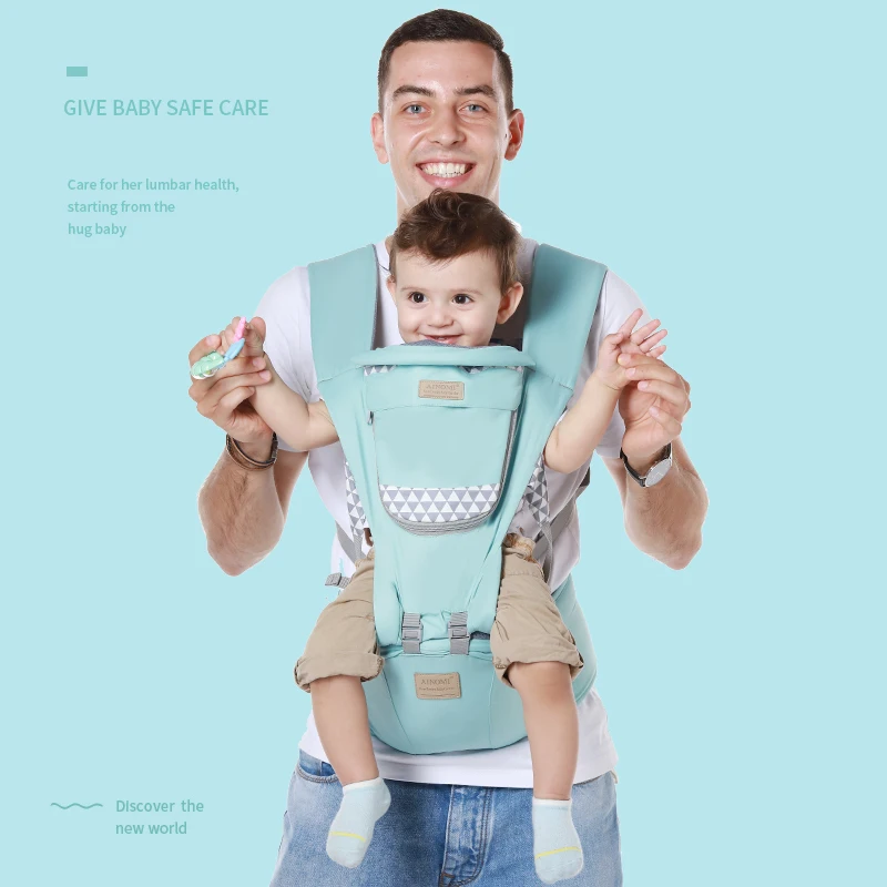 

Ainomi Baby Carrier Ergonomic Carrier Backpack Hipseat for newborn and prevent o-type legs sling baby Kangaroos