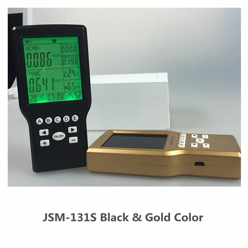 

Free shipping Formaldehyde Monitor Environmental Friendly Gas Detector with With Display Backlight TVOC indoor mini Air quality