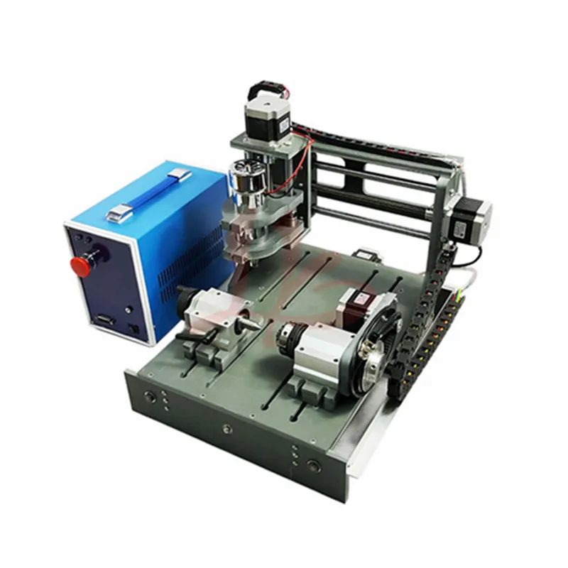 Mini cnc milling engraving machine 2030 work stroke 200x300x58mm ER11
