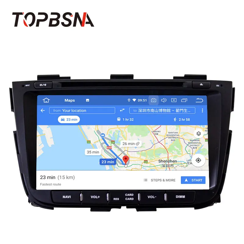  TOPBSNA Android 9.0 Car DVD multimedia Player for kia Sorento 2013 2014 2015 2 Din Car Radio Multim