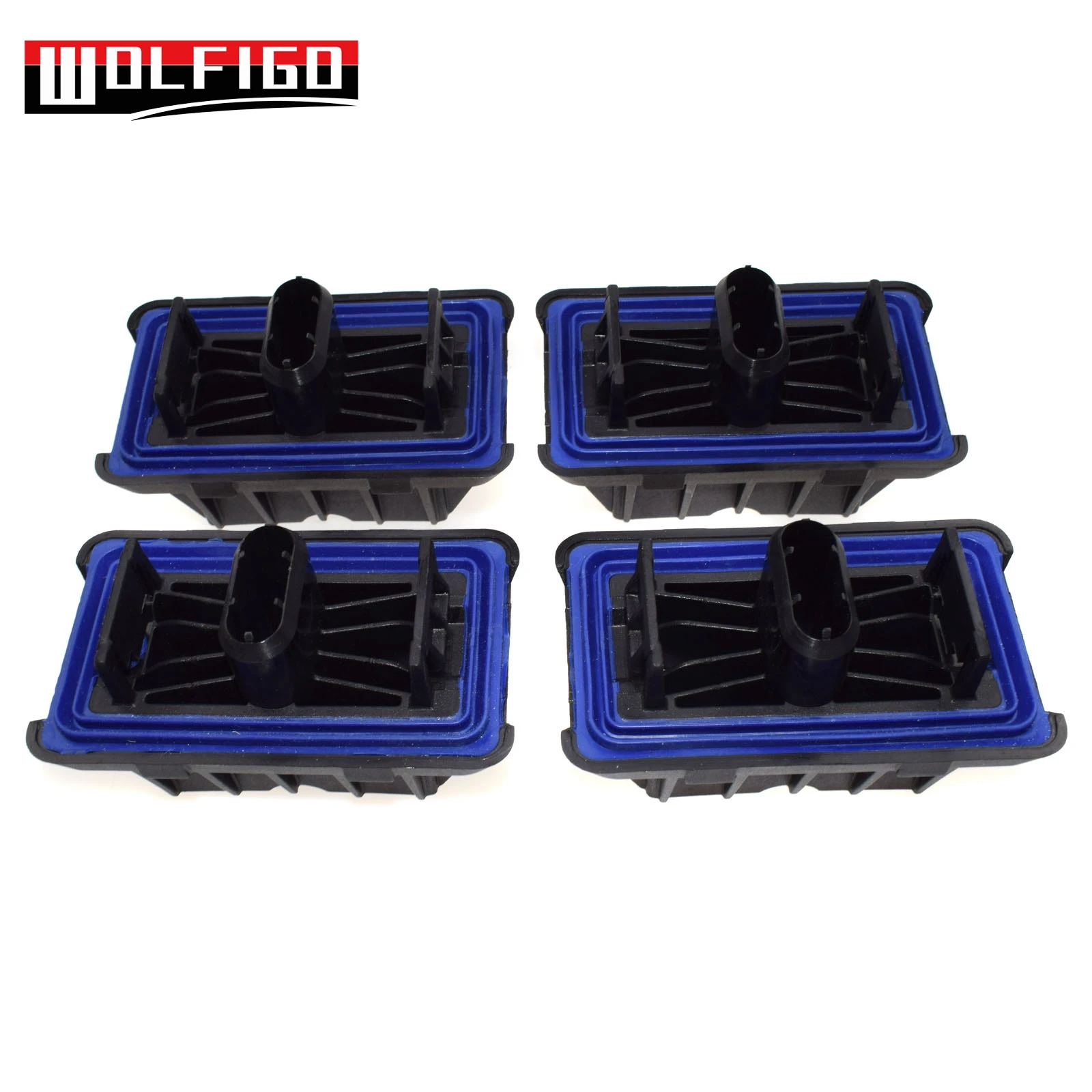 

WOLFIGO Set 4pcs For BMW X3 X5 E70 E71 X6 Black Jack Pads Under Car Support Pad 51717189259 New