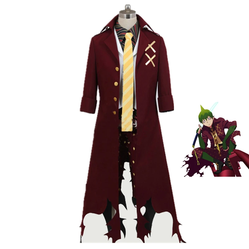 ao Nenhum Exorcista Rei da Terra Azul Exorcista Amaimon Cosplay Costume Feito Qualquer Tamanho 8 – Lot