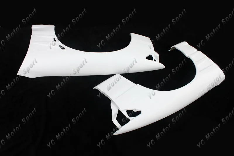 1989-1994 Nissan S13 Silvia PS13 DMAX-Sports Style +30mm Front Fender FRP (7)