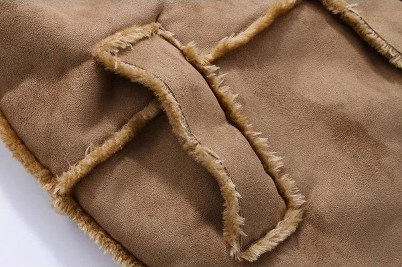 suede leather khaki 08