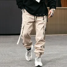 2019 Men Spring Autumn Hip Pop Pants Trousers Sweatpants Streetwear Hombre Male Casual Fashion Loose Joggers Men Pants Military 2019 Men Spring Autumn Hip Pop Pants Trousers Sweatpants Streetwear Hombre Male Casual Fashion Loose Joggers Men Pants Military