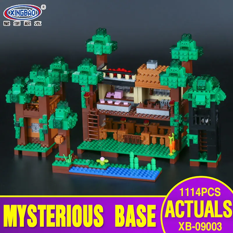 

Xingbao 09003 1114Pcs Creative MOC Series The Mysteries of Base Set Children Educational Building Blocks Bricks Toys Model Gifts