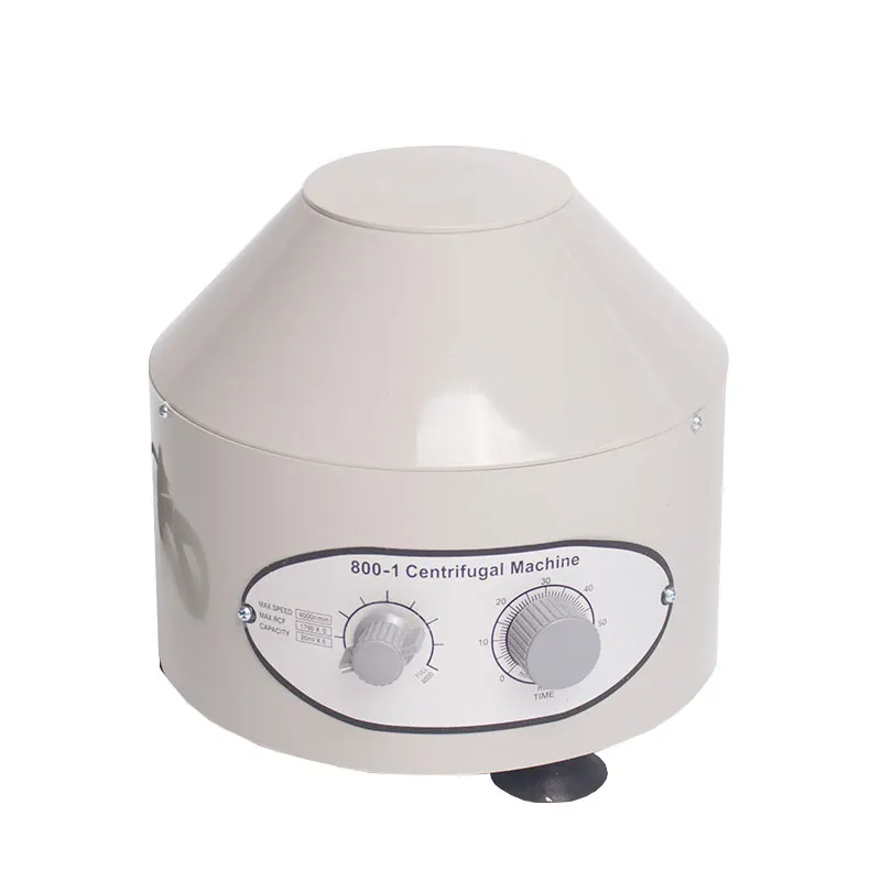 

Newest800-1 Electric Laboratory Centrifuge Medical Practice machine Supplies prp Isolate serum 4000rpm 20ml x 6 centrifuge tubes