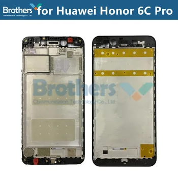 Best Offer 4e66 Front Frame For Huawei Honor 6c Pro Lcd Frame Used Refurbish Original Front Housing For Honor 6c Pro Lcd Bezel Phone Replacement Cicig Co