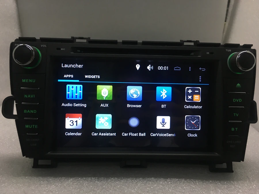 Android 6.0 Quad-Core DVD для Toyota Prius 2009-2013 (слева вождения) 1 г оперативной памяти 16 ГБ 1.7 ГГц