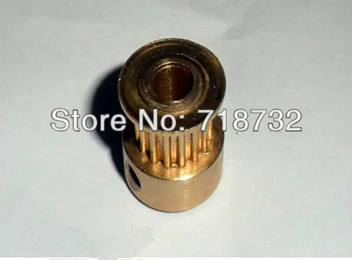 

25 teeth MXL brass timing pulley 10mm width 5mm bore 10pcs