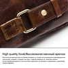 WESTAL Genuine Leather Waist Packs Men Waist Bags Fanny Pack Belt Bag Phone Bags Travel Waist Pack Male Small Waist Bag Leather ► Photo 3/6